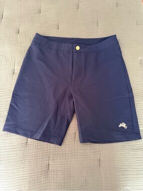 Tracksmith Longfellow Navy Blue Shorts